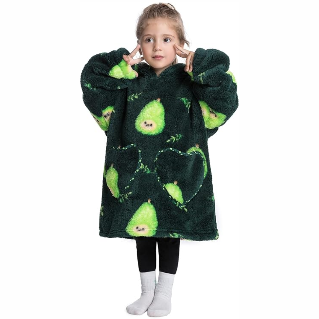 Cute and comfortable – Children's blanket with hood