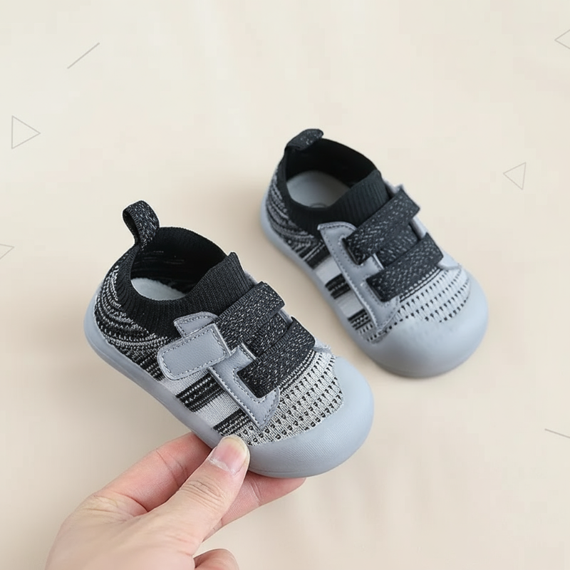 Sporty & Breathable – Mesh Infant Shoes with Soft Soles