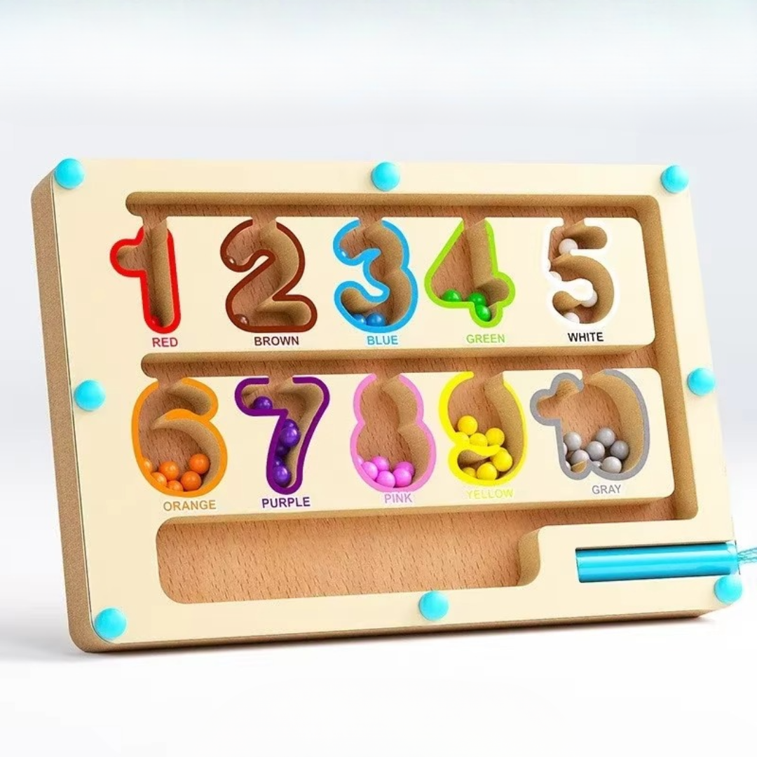 Hand and eye coordination - Magneto game board
