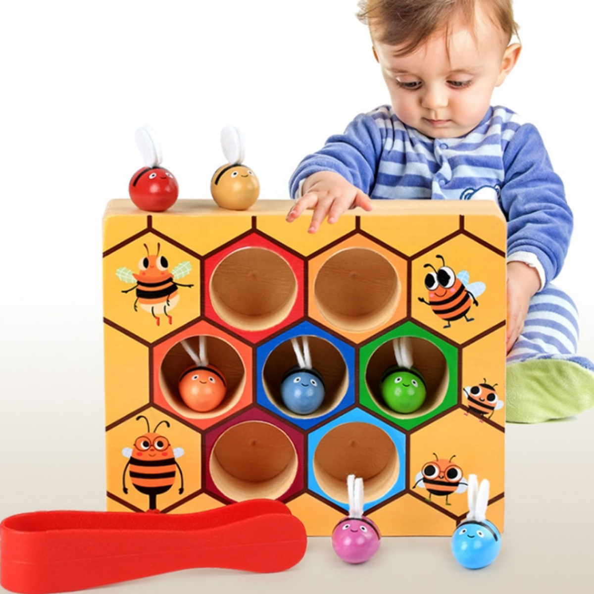 Fine motor skills - Bee sorting puzzle