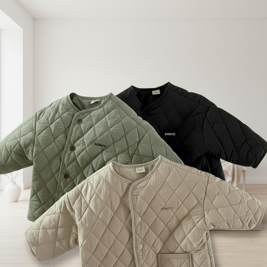 Cozy and warm – Quilted jacket for kids
