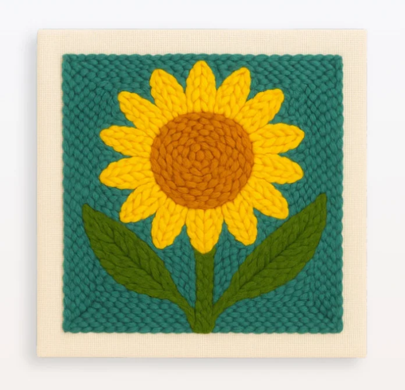 Handmade & Vibrant – Animal Embroidery Kit