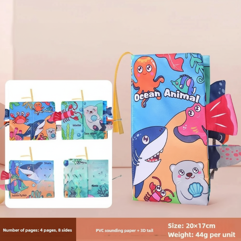 Colorful & Sensory – Infant tail book