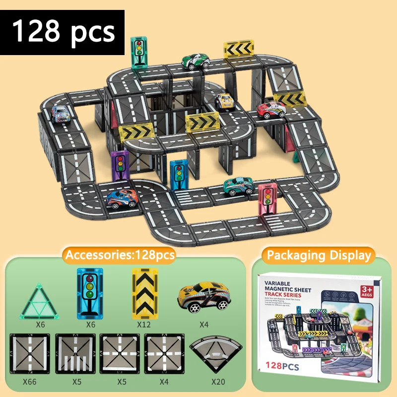 Innovative & Playful – Magnetic Tiles Car Set