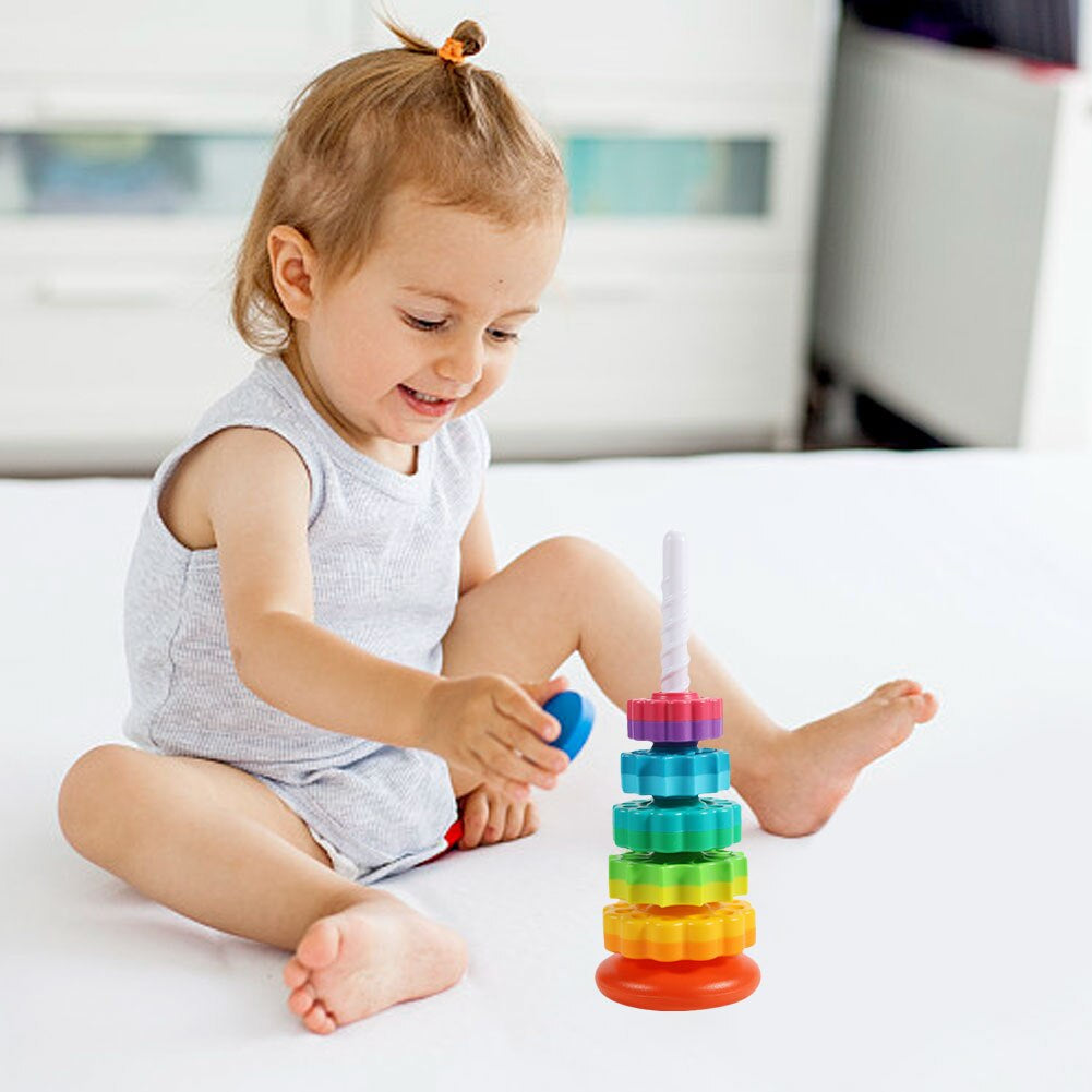 Colourful stacking - Stacking Tower