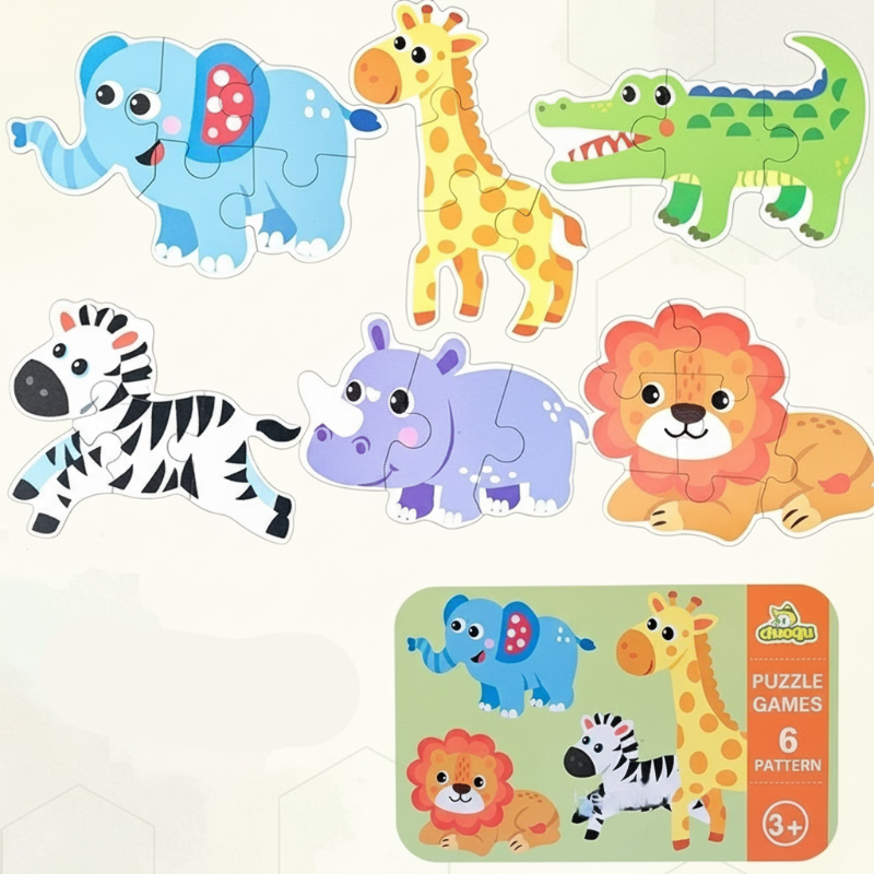 Educational & Playing – 3D Wooden Puzzle