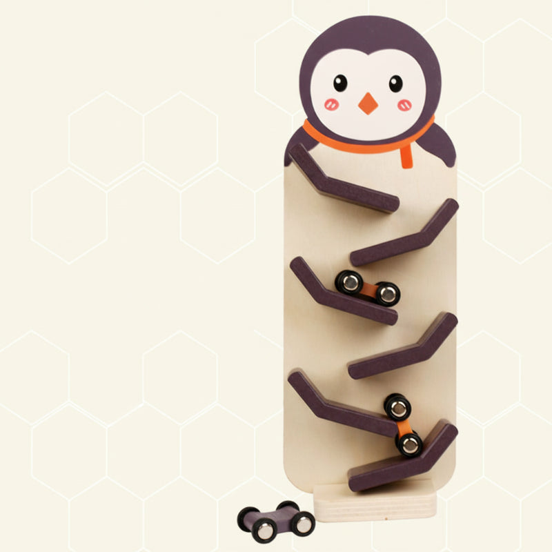 Active & Playful – Wood Car Roller Track
