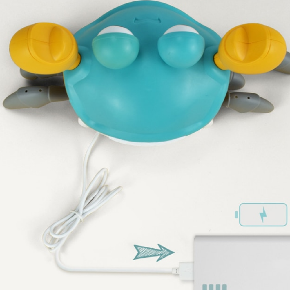 Encourage movement - Crawling crab