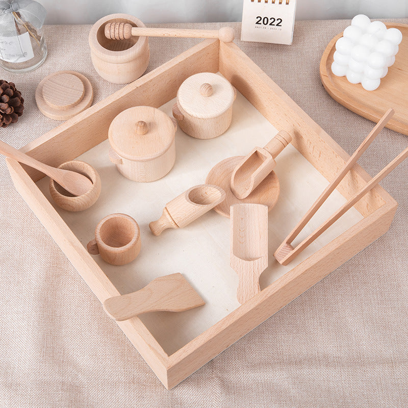Educational & Play – Wooden Kitchen Play Set