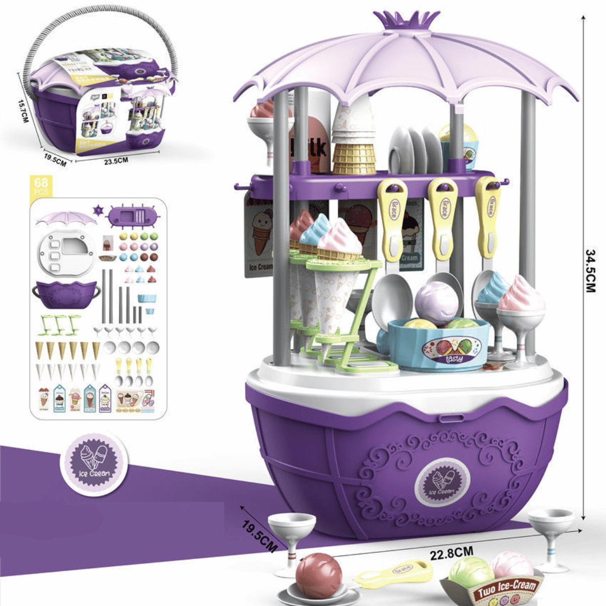 Engaging Play Cart in Various Themes