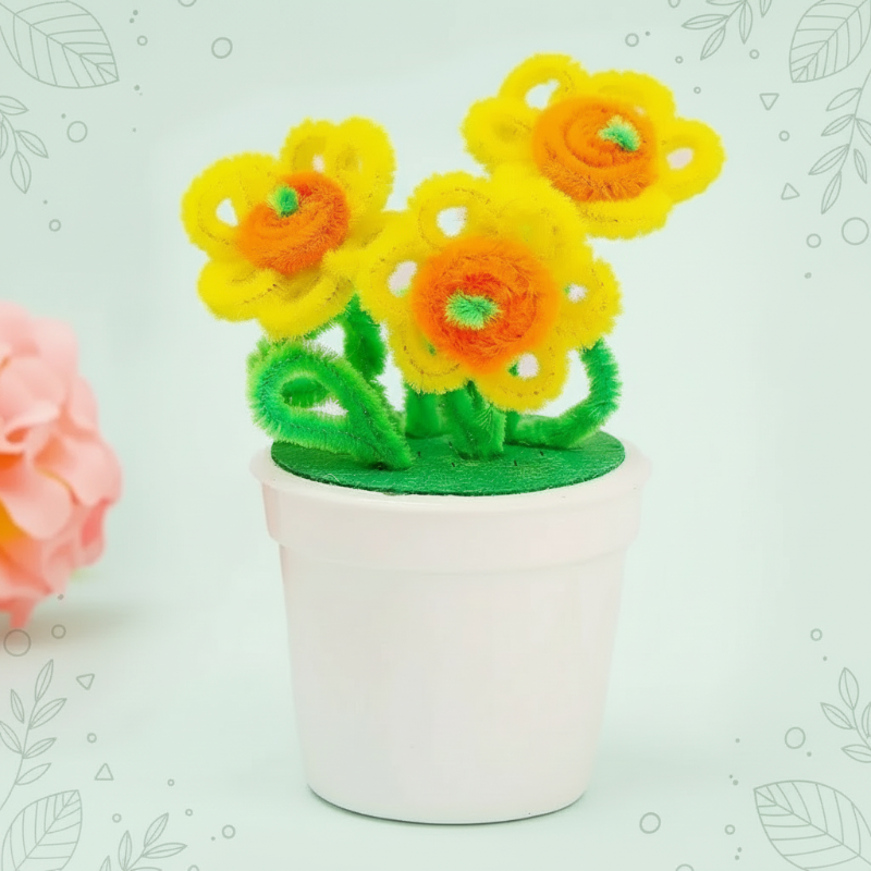 Colorful & Innovative – DIY Flower Pot Craft Kit