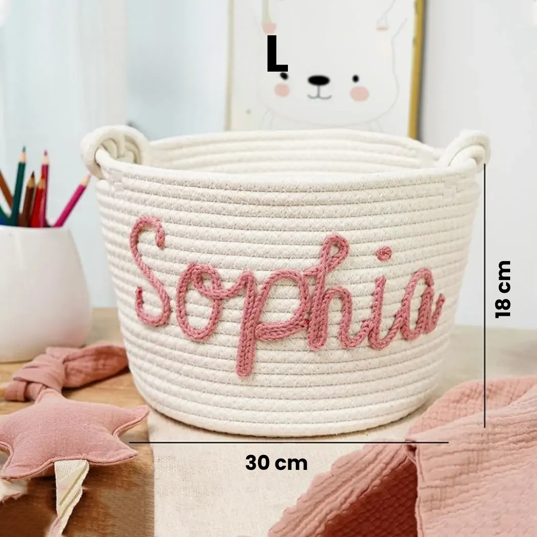 Cute & Personal – Custom Diaper Basket