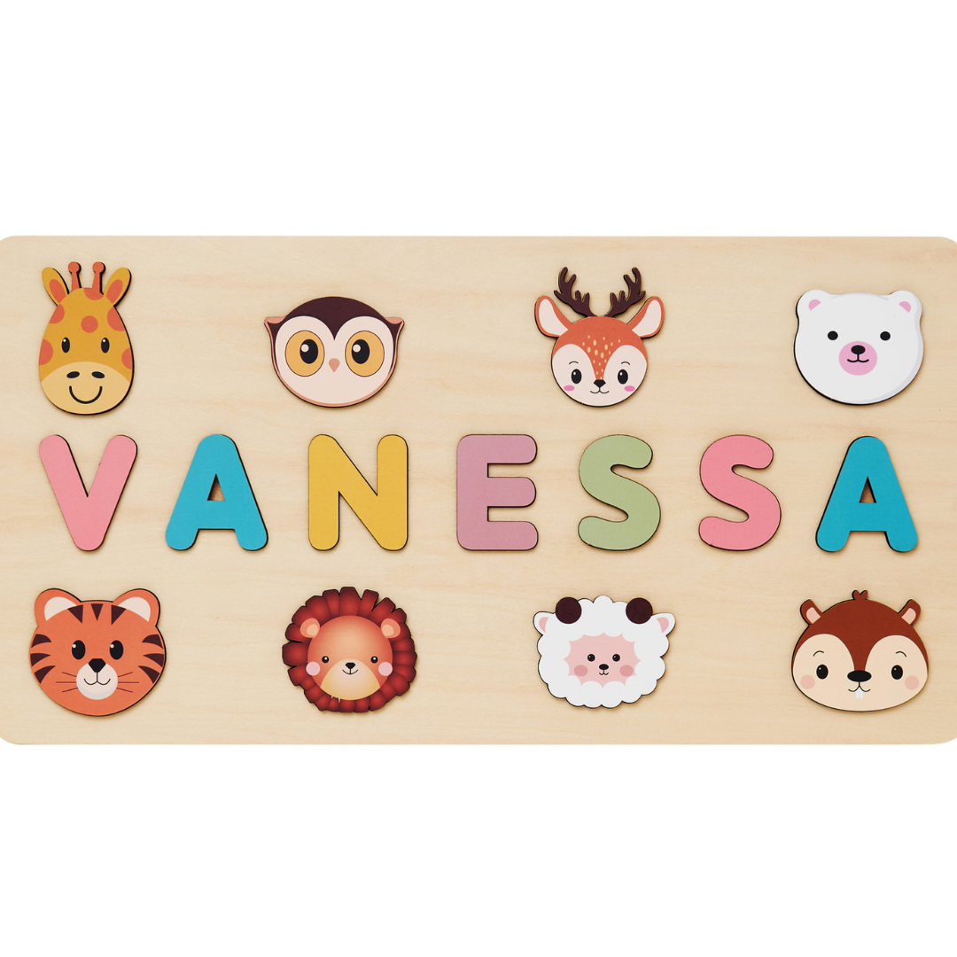 Your own name tag! - Name jigsaw puzzle