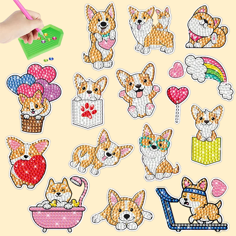Shady & Shiny – Diamond Painting Stickers