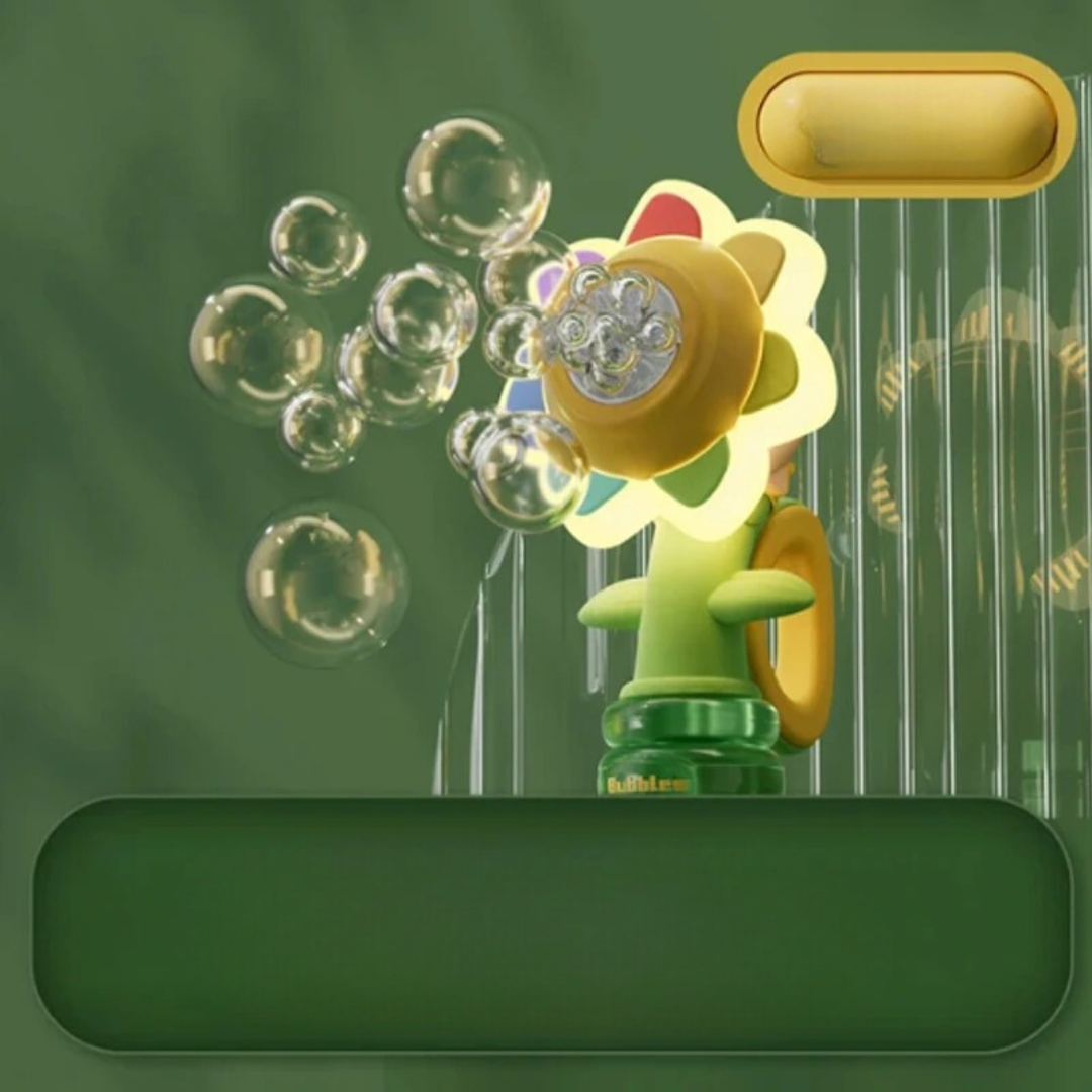 Magical Flower Bubble Show - Bubble Blower
