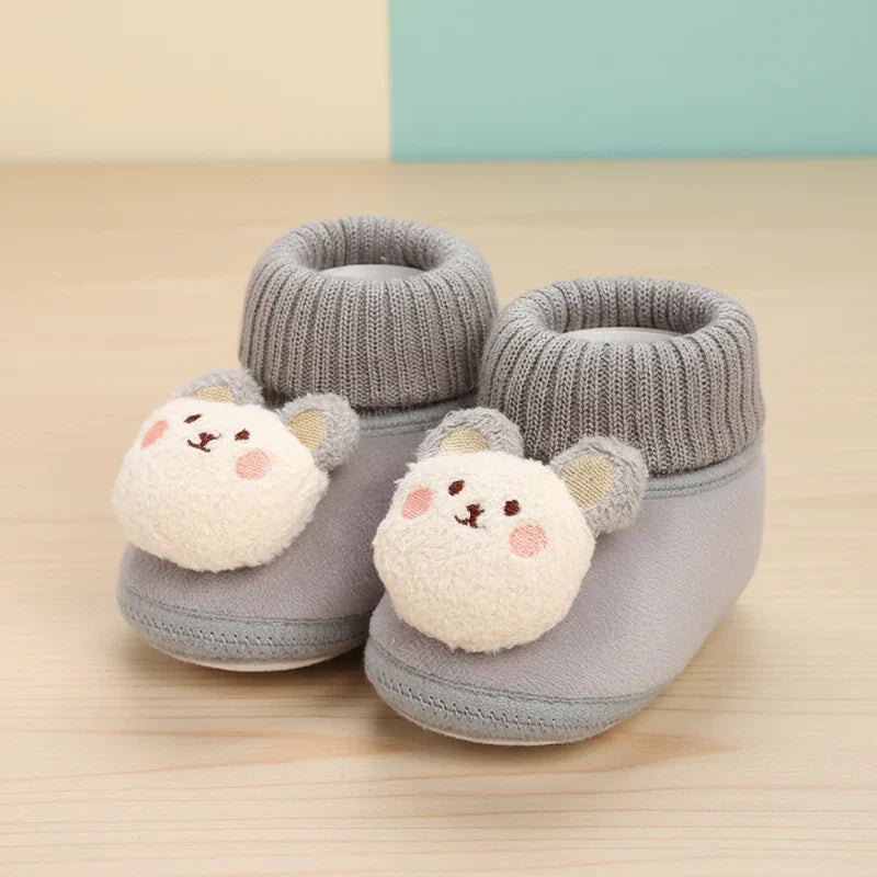 Warm and non-slip – Animal Infant Slippers