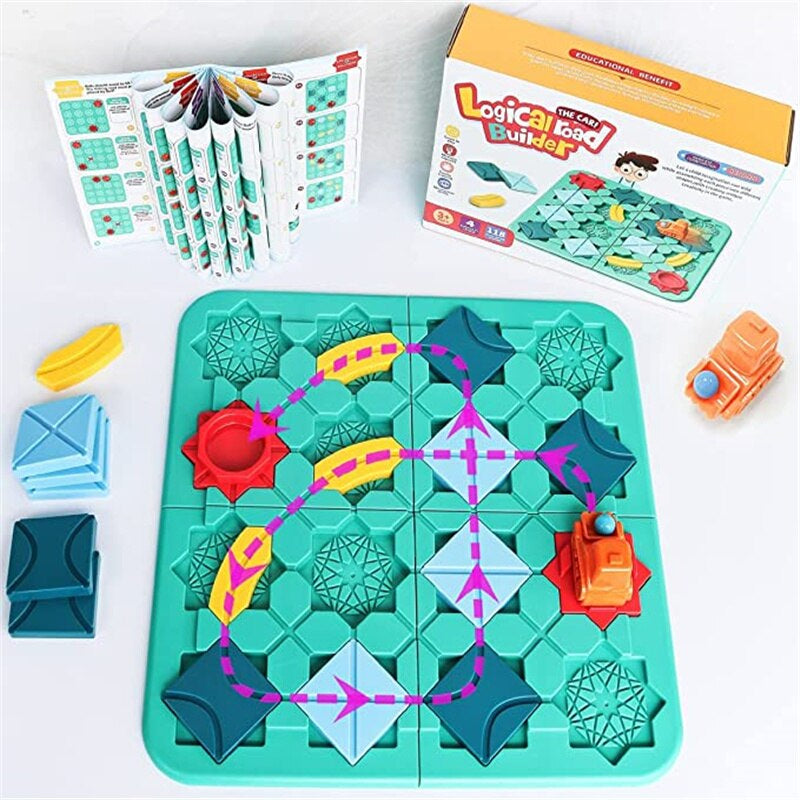 Build and learn - Logical road building game