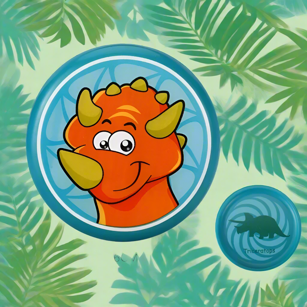 Interactive & Play – Dino Frisbee