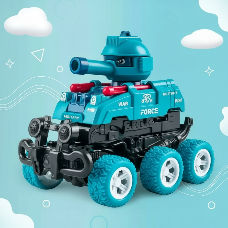 Active & Robust - Plaything tank with Shooting function