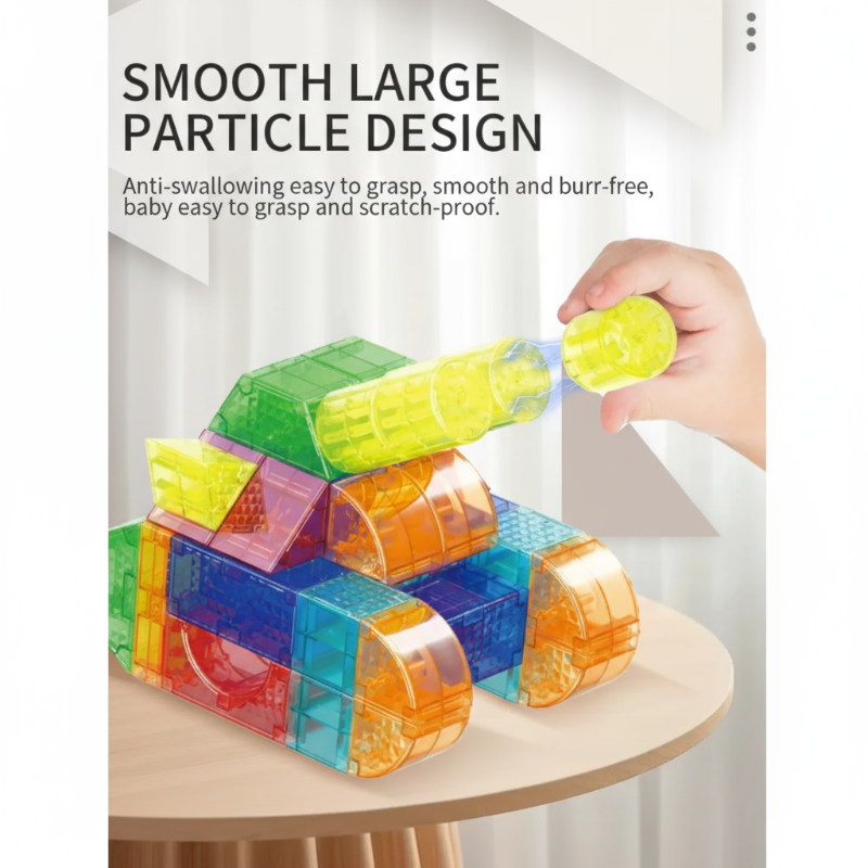 Innovative & Educational – Magnetic Building Blocks Set