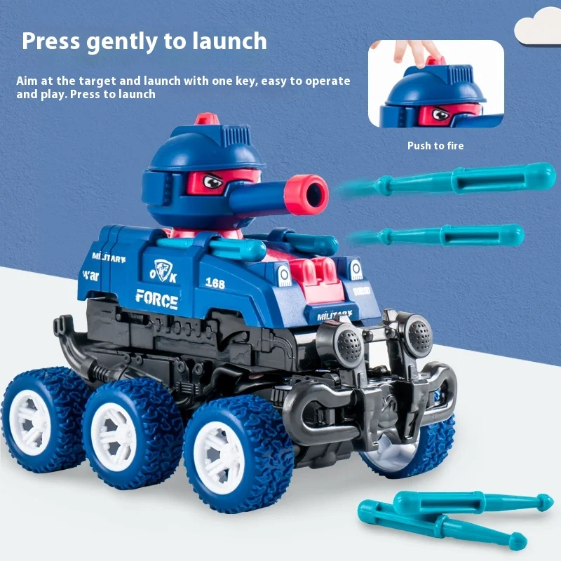 Active & Robust - Plaything tank with Shooting function