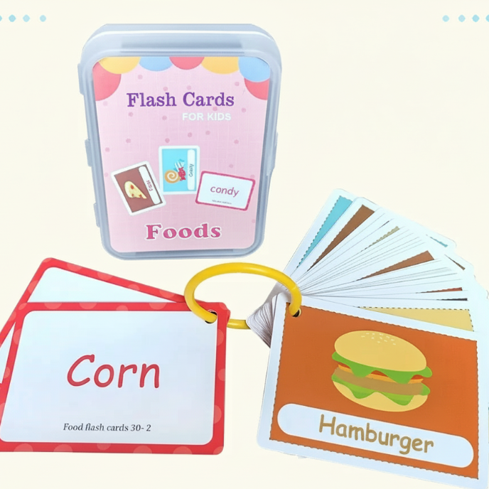 Cheerful & Language-rich – Educational Word Cards (English)