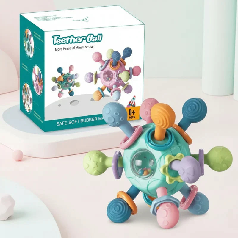 Plush & Safe – 3-in-1 Silicone Teether