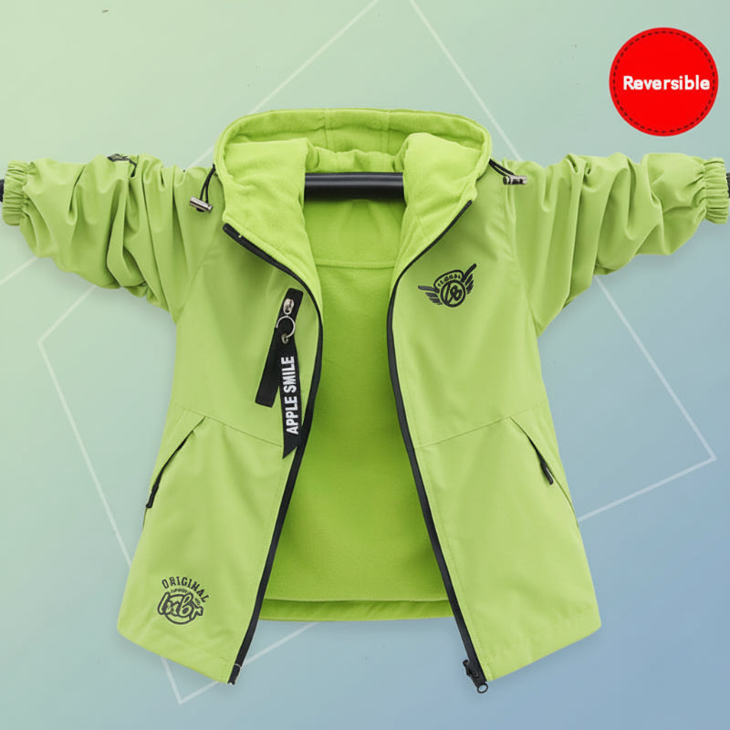 Reversible Children' Jacket – Waterproof & Windproof – Lightweight Jacket