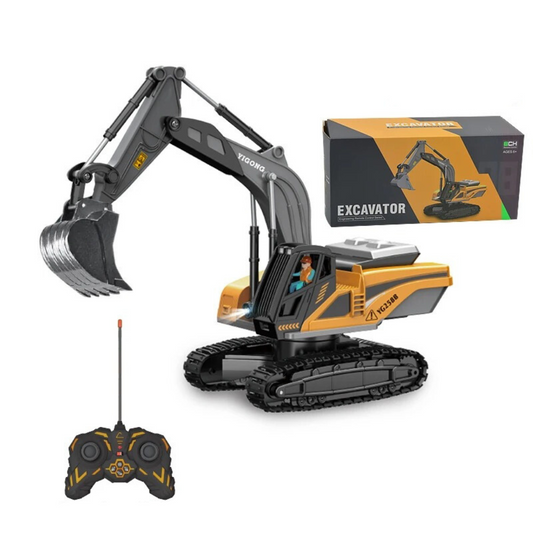 Perfect for kids and young builders - RC Construction Vehicle