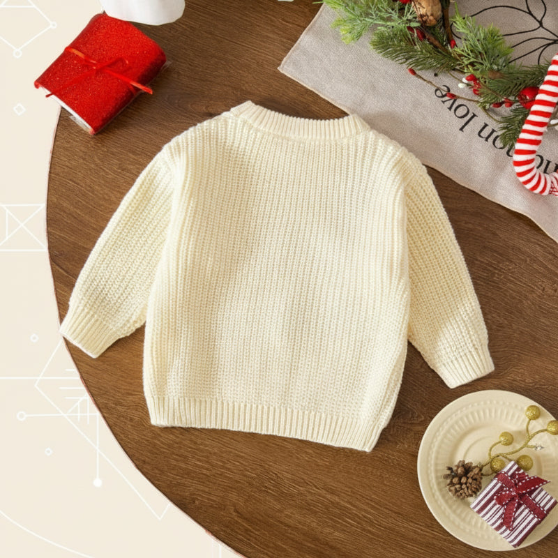 Cozy & Warm - Christmas sweater with text