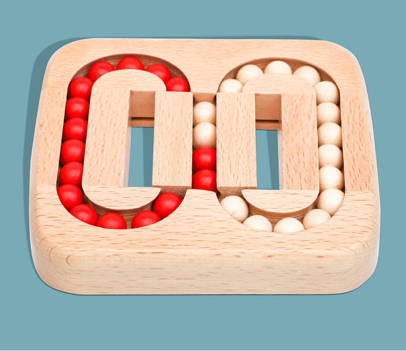 Develops dexterity - Wood magic beads