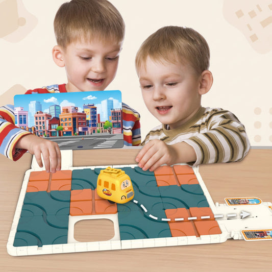 Logical Thinking & Concentration - Train Puzzle Activity