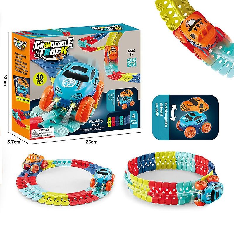Developing creativity - Flexible race track