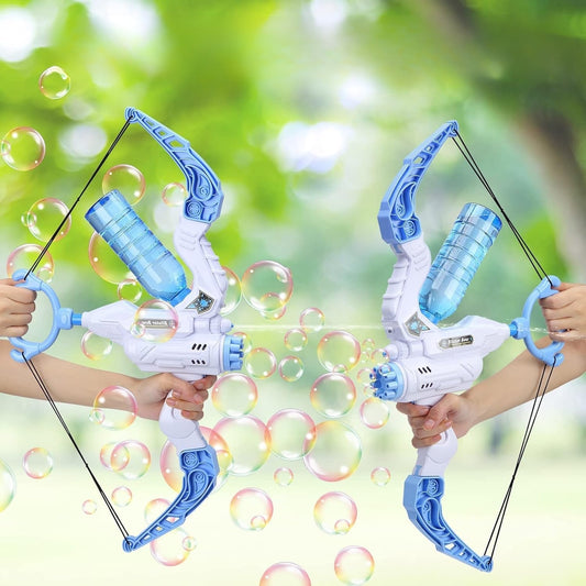 TrendyToys – Active & Innovative - 2-in-1 Bow Bubble Blower Machine