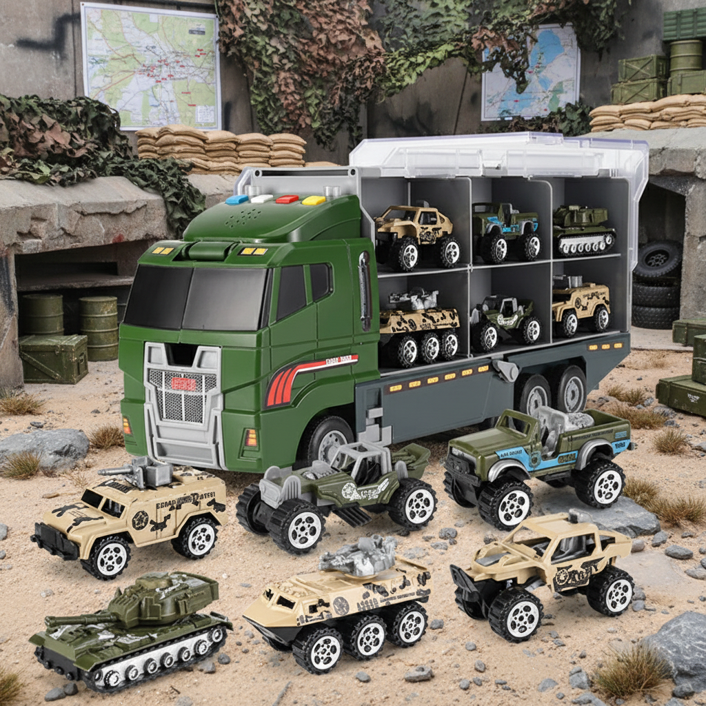 Realistic & Play – Container Truck