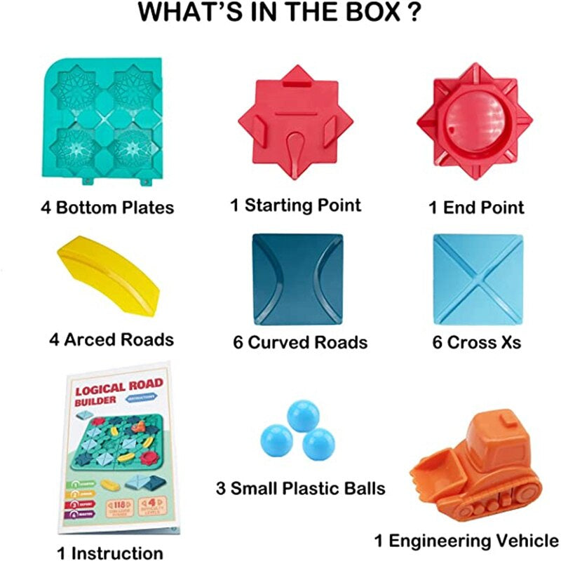Build and learn - Logical road building game