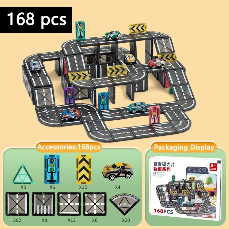 Innovative & Playful – Magnetic Tiles Car Set