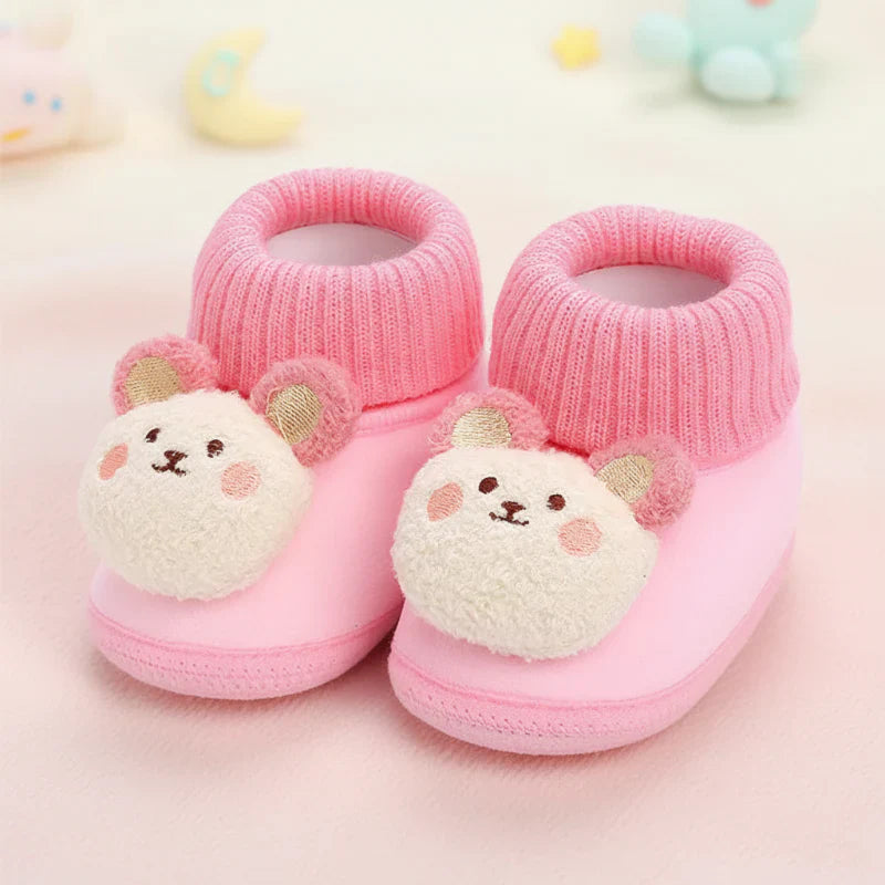 Warm and non-slip – Animal Infant Slippers
