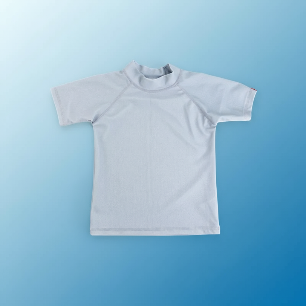 Summery & Protective – Anti-UV Children's Swim Shirt with Short Sleeves