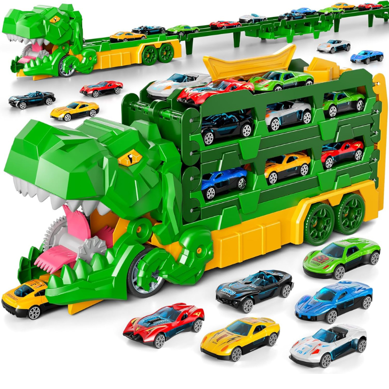 Cool & Play – Foldable Dino Transport Cart