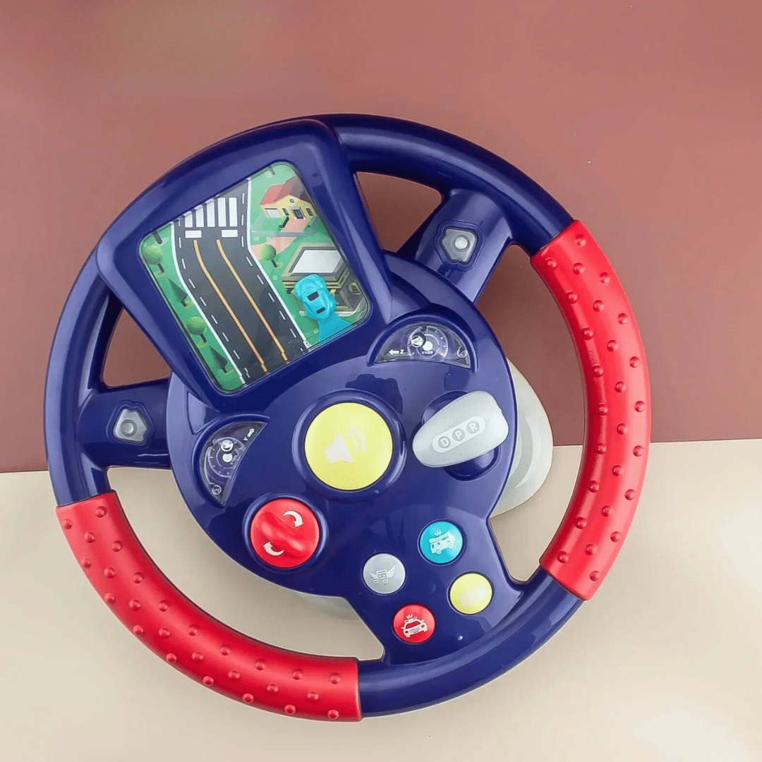 Mini Steering Wheel, Maxi-Play - Toy Steering Wheel