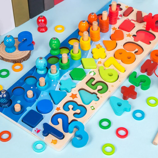 Skill development - Developmental Wood Play Board