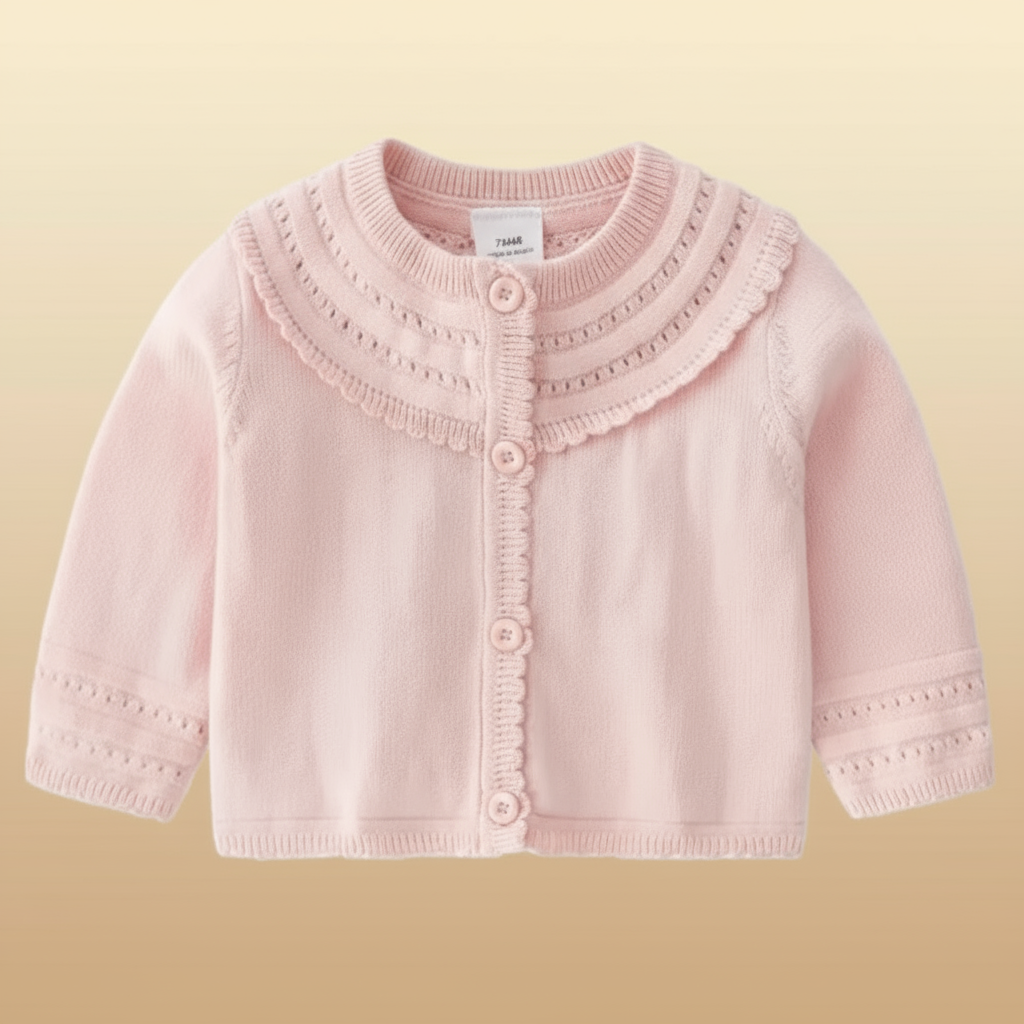 Comfortable & Stylish – Knitted Children's Cardigan Sweater