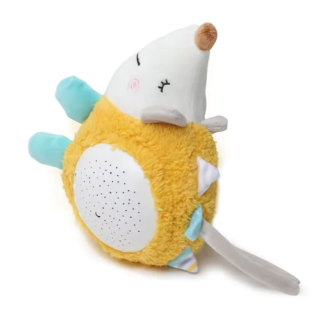 Soft & Soothing – Cuddly Plaything with Night Light Projector