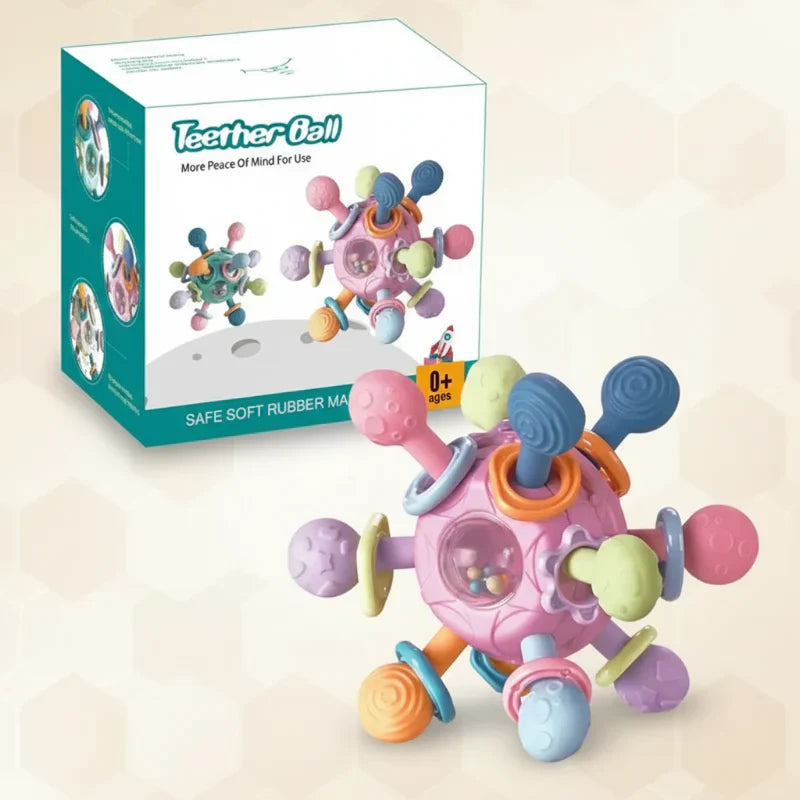 Plush & Safe – 3-in-1 Silicone Teether