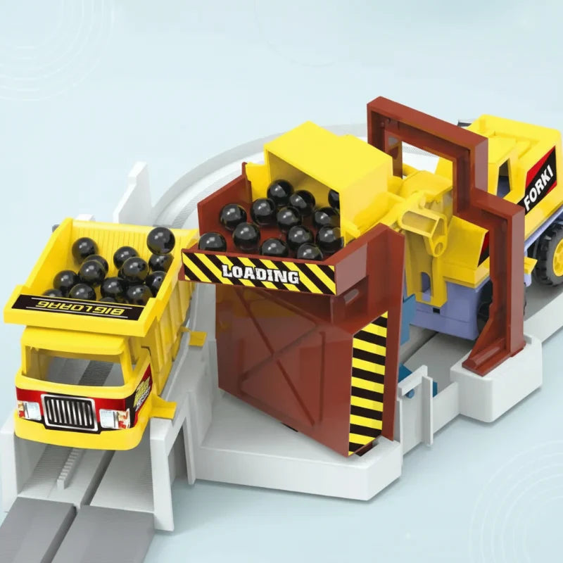 Imaginative & Play – Electric Construction Race Set
