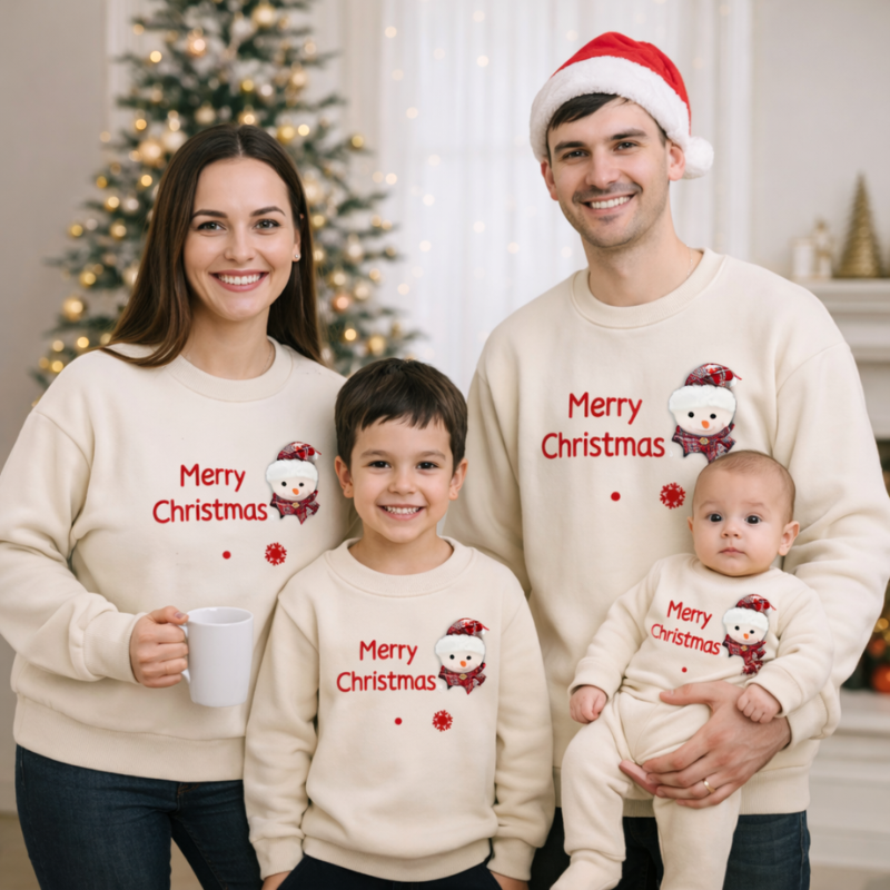 Christmas Romper & Sweater for the whole family