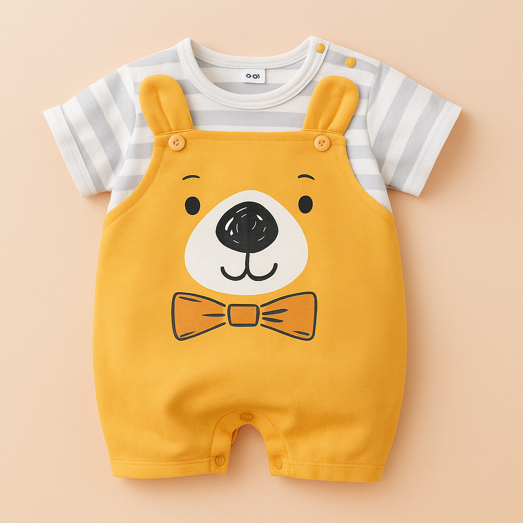 Comfort For Every Night - Short-Sleeve Pajama Bodysuit
