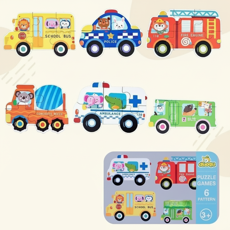 Educational & Playing – 3D Wooden Puzzle