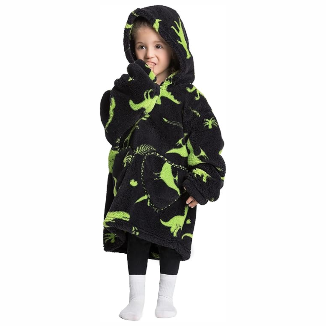 Cute and comfortable – Children's blanket with hood